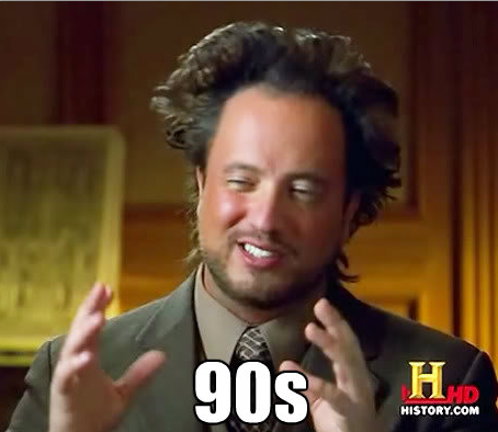 History Channel Guy 90s
