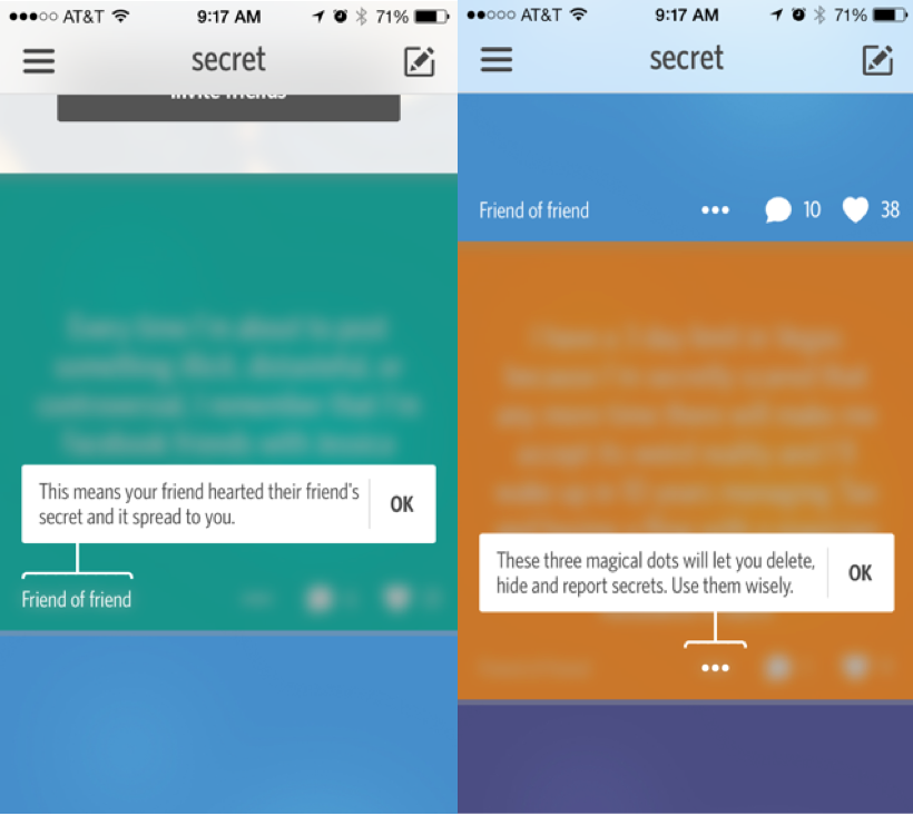 UI Patterns, Walkthroughs & Coach Marks, Secret UI Patterns, Walkthroughs & Coach Marks, Secret