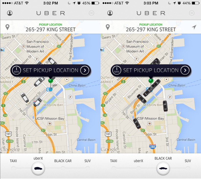 UI Patterns, Sliders, Uber UI Patterns, Sliders, Uber