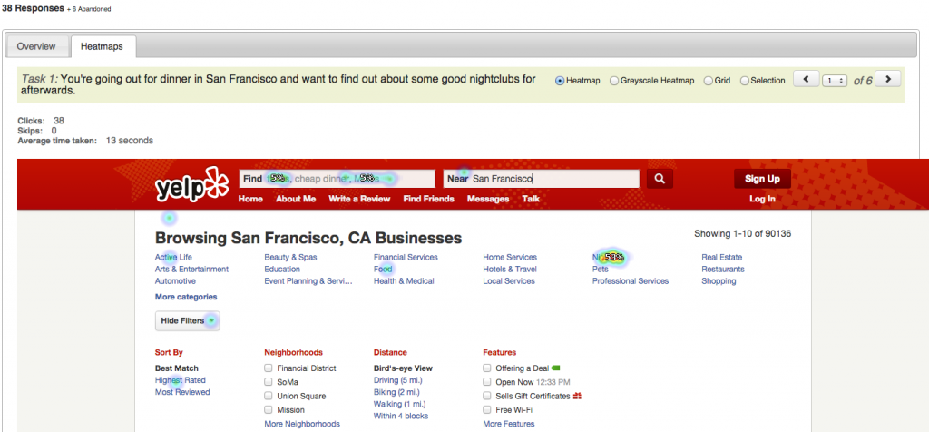 Testing & Redesigning YElp