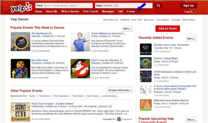 User Testing & Design: Qualitative Analysis of Yelp's Website