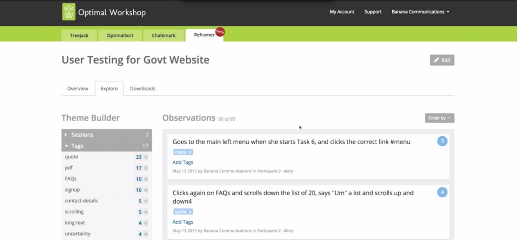 user testing tool
