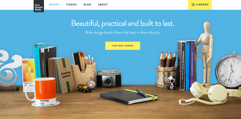 Screenshot of Palantir's website design