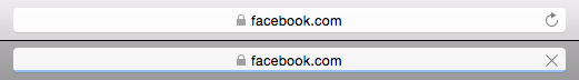 Screenshot of a browser loading bar