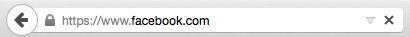Screenshot of Firefox’s refresh button and location/search bar
