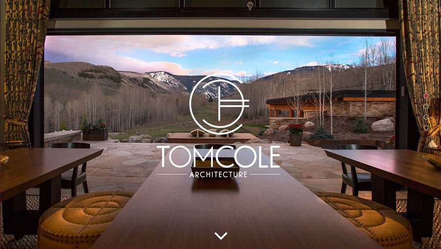 Screenshot of Tom Cole's website