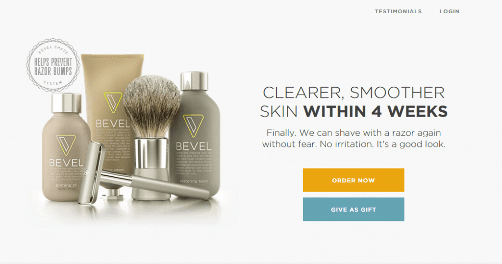 Bevel user interface screenshot