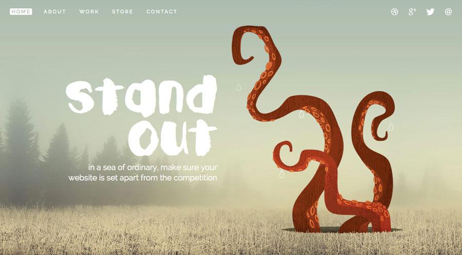 Screenshot of Denise Chandler's website