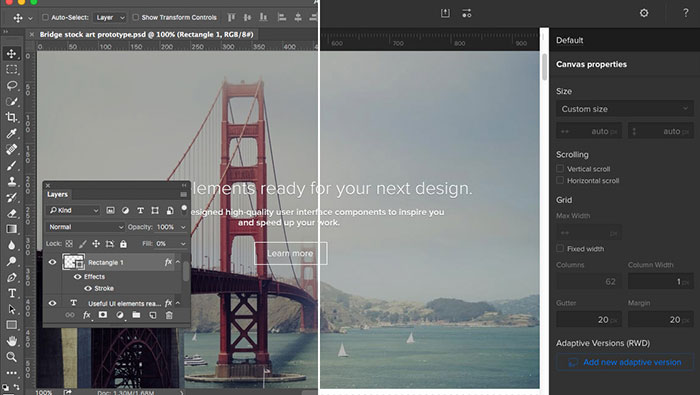 photoshop split