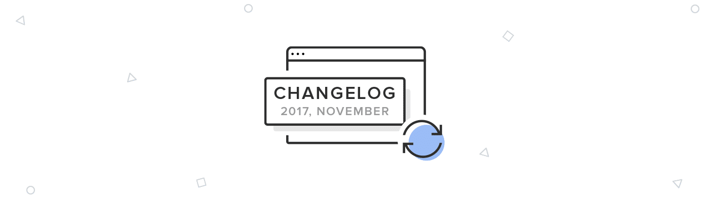 2017.11 Changelog