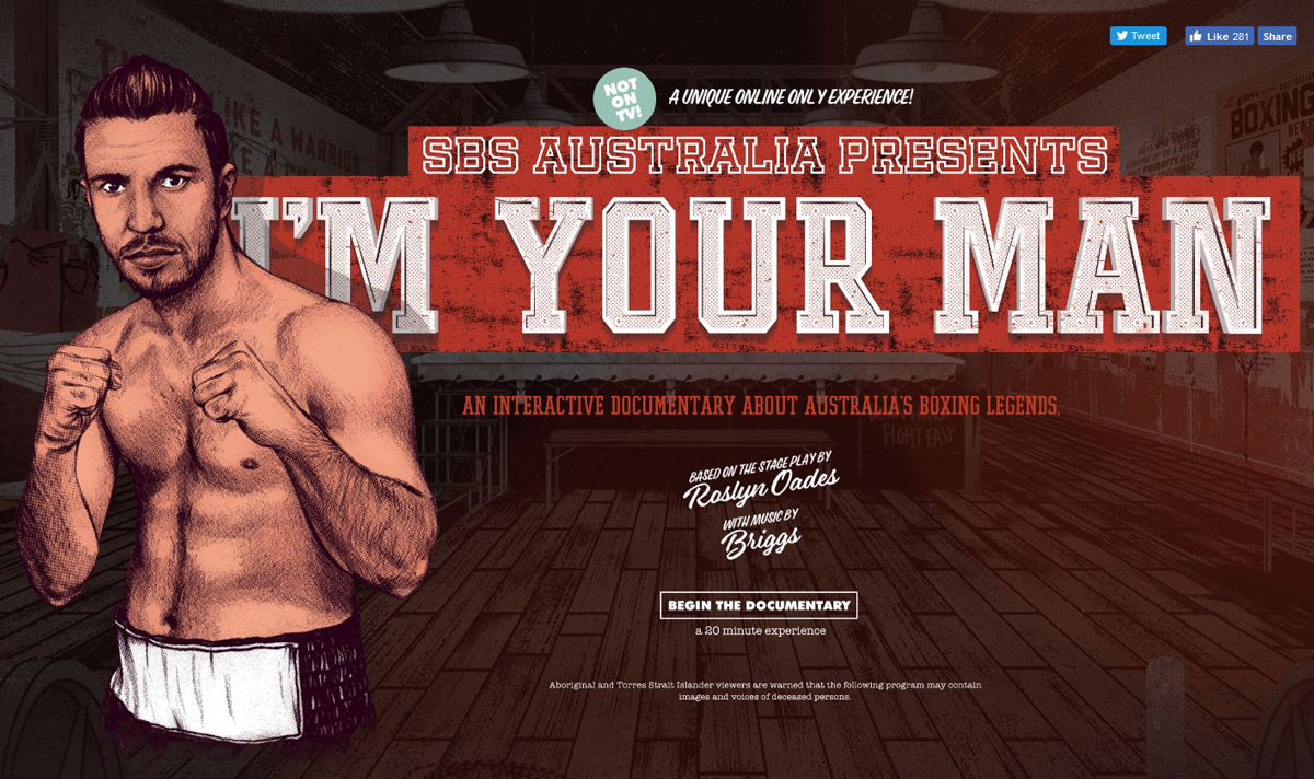 Old-school typography