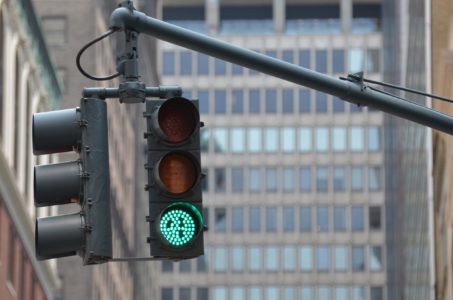 Three-Colored Electric Traffic Lights - UXPin hitory of design