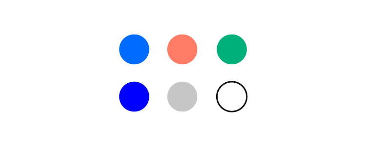 Color as a basic design element — warm and cool colors