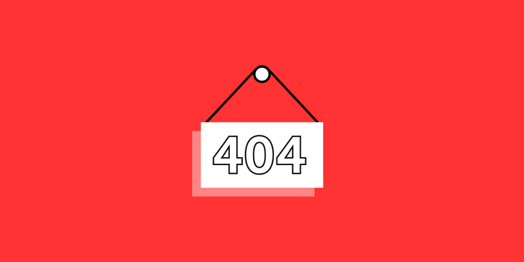 10 error 404 page examples for UX design
