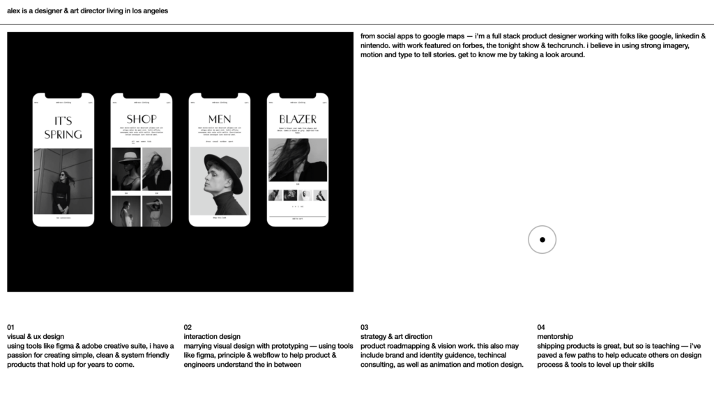 Alex Lakas UX design portfolio