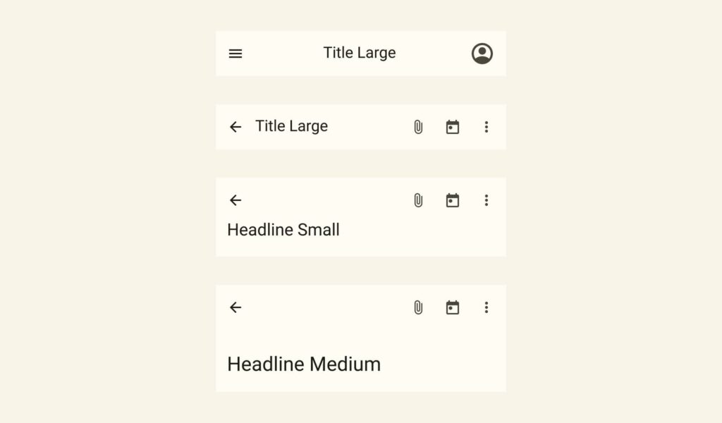 app bar navigation example