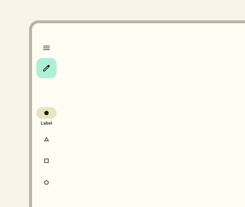navigation rail example