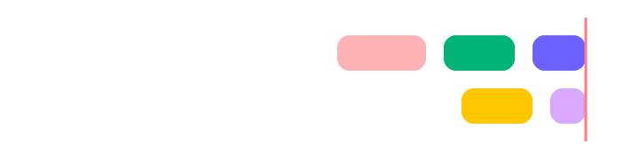 Right alignment in design example showing right-aligned text