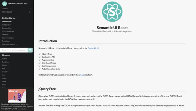 Semantic UI React UXPin Semantic UI React UXPin
