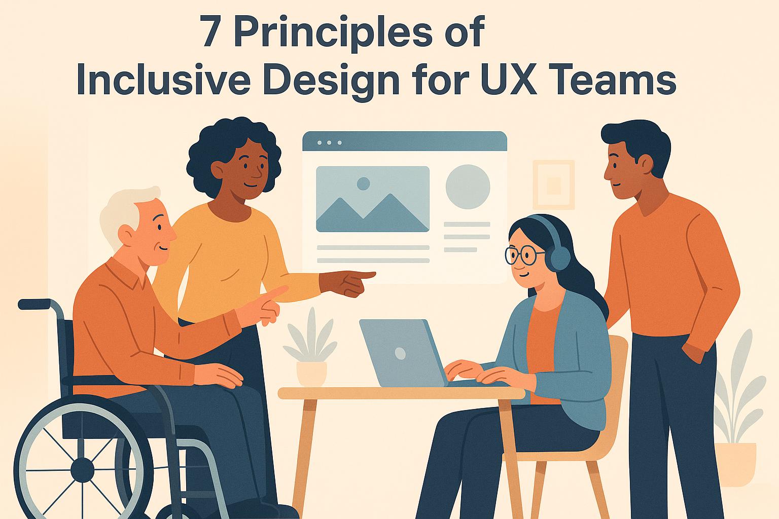 7 Principles of Inclusive Design for UX Teams