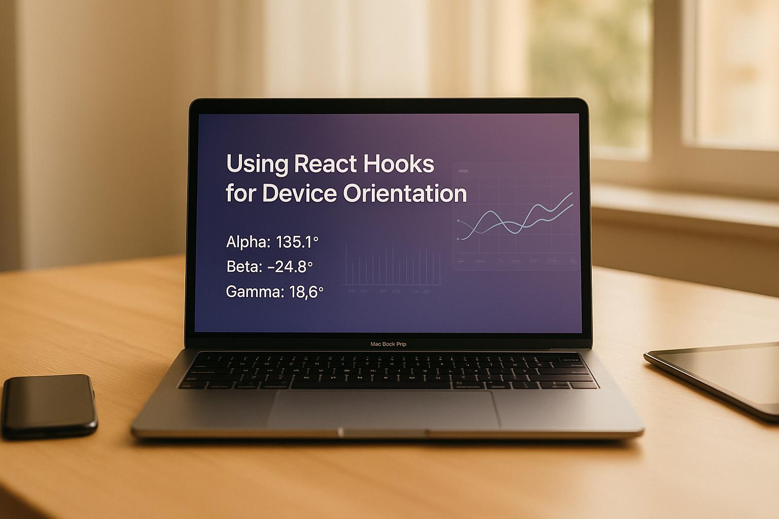 Using React Hooks for Device Orientation