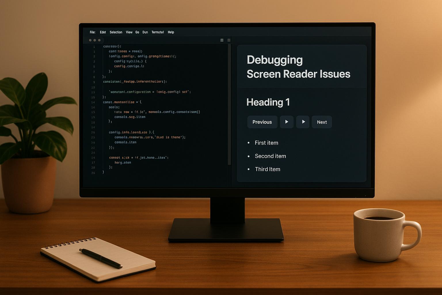 Debugging Screen Reader Issues: A Guide