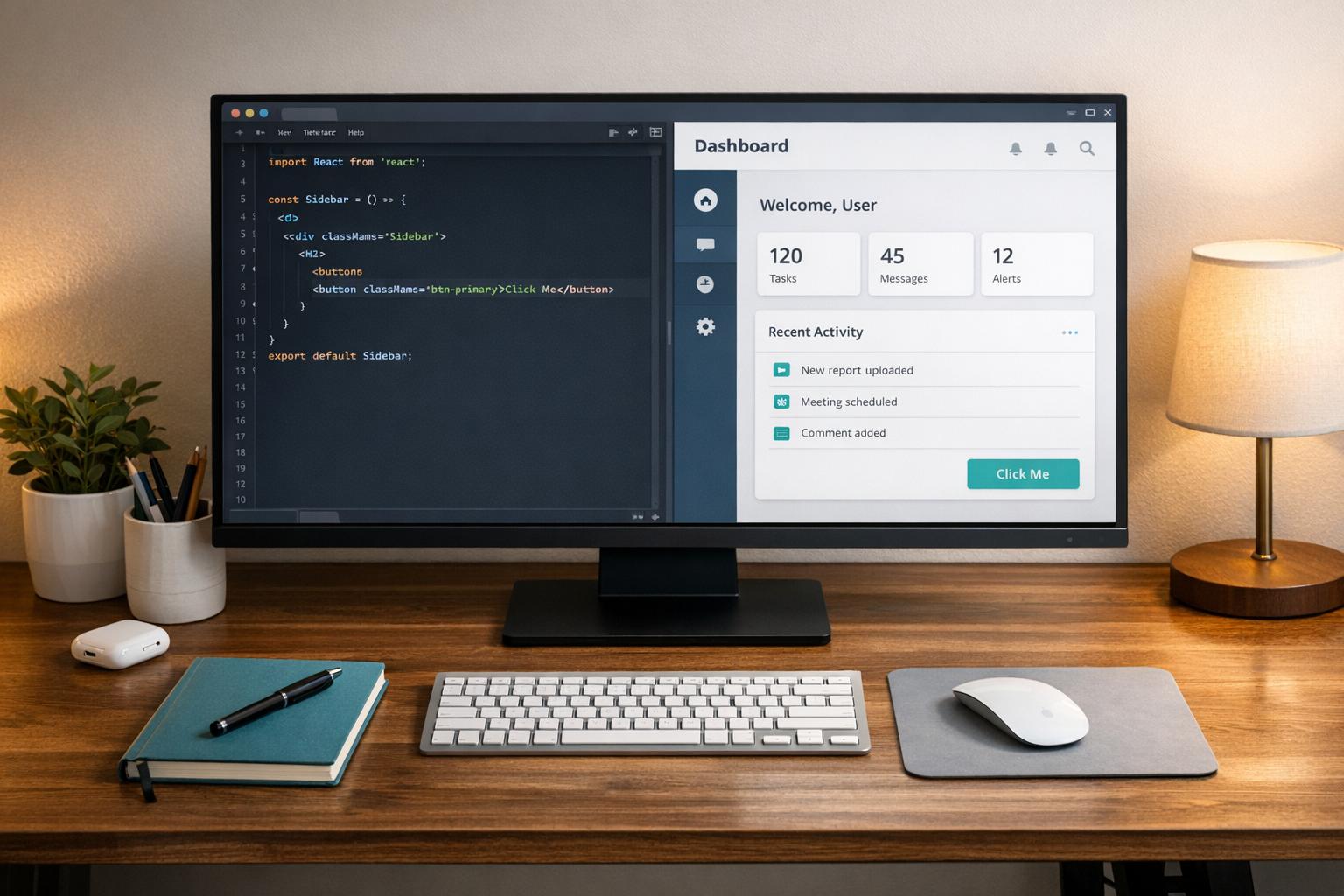 How Real-Time Prototype-to-Code Works with React