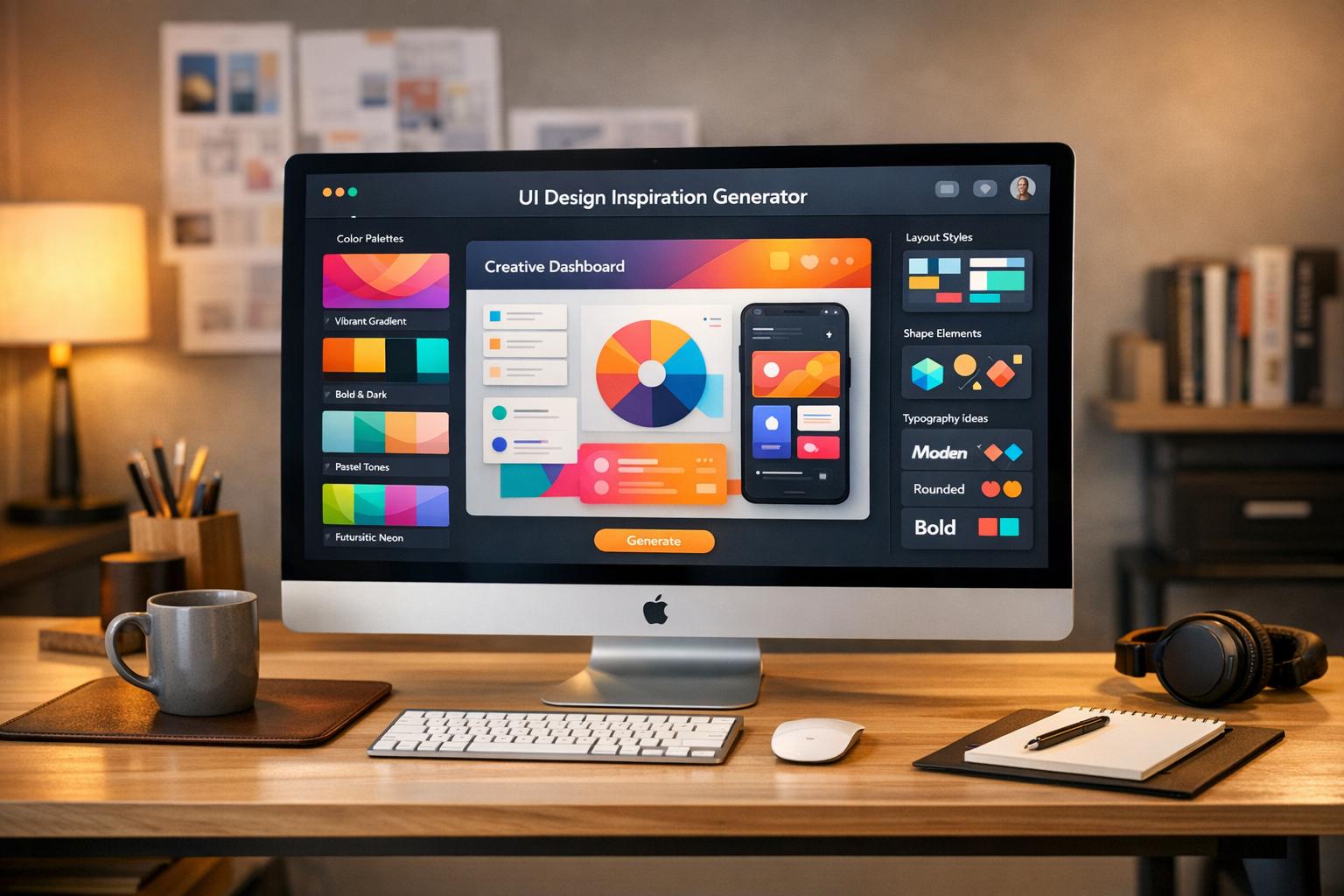 UI Design Inspiration Generator