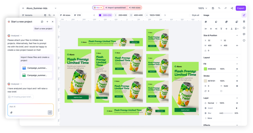 Rocketium AI Studio Rocketium AI Studio screenshot