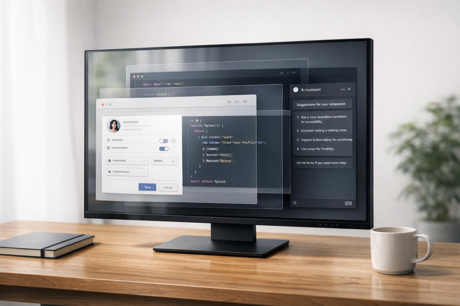 How to prototype using Claude Opus 4.5 + shadcn/ui - Use UXPin Merge!