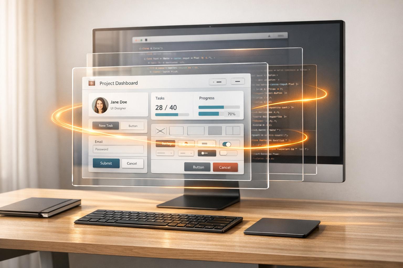 How to build UI using Claude Opus 4.5 + shadcn/ui - Use UXPin Merge!