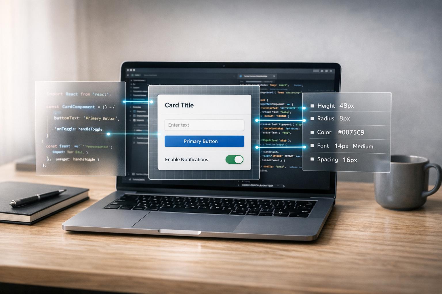 How to build UI using GPT-5 Mini + Custom Design Systems - Use UXPin Merge!