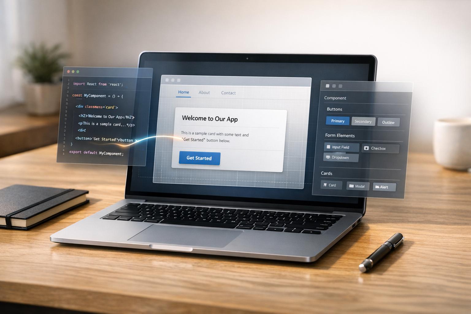 How to build UI using Claude Opus 4.5 + Bootstrap - Use UXPin Merge!
