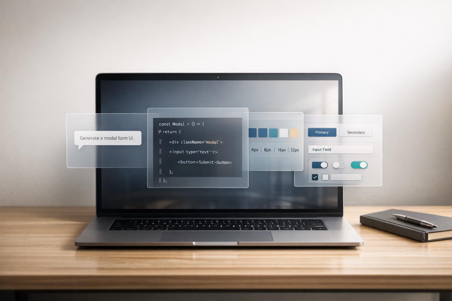 How to build UI using Claude Sonnet 4.5 + Custom Design Systems - Use UXPin Merge!