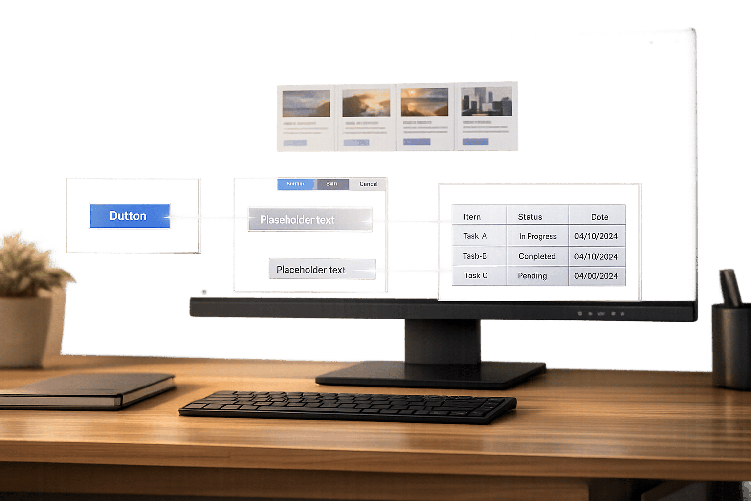 How to build UI using Claude Haiku 4.5 + MUI - Use UXPin Merge!