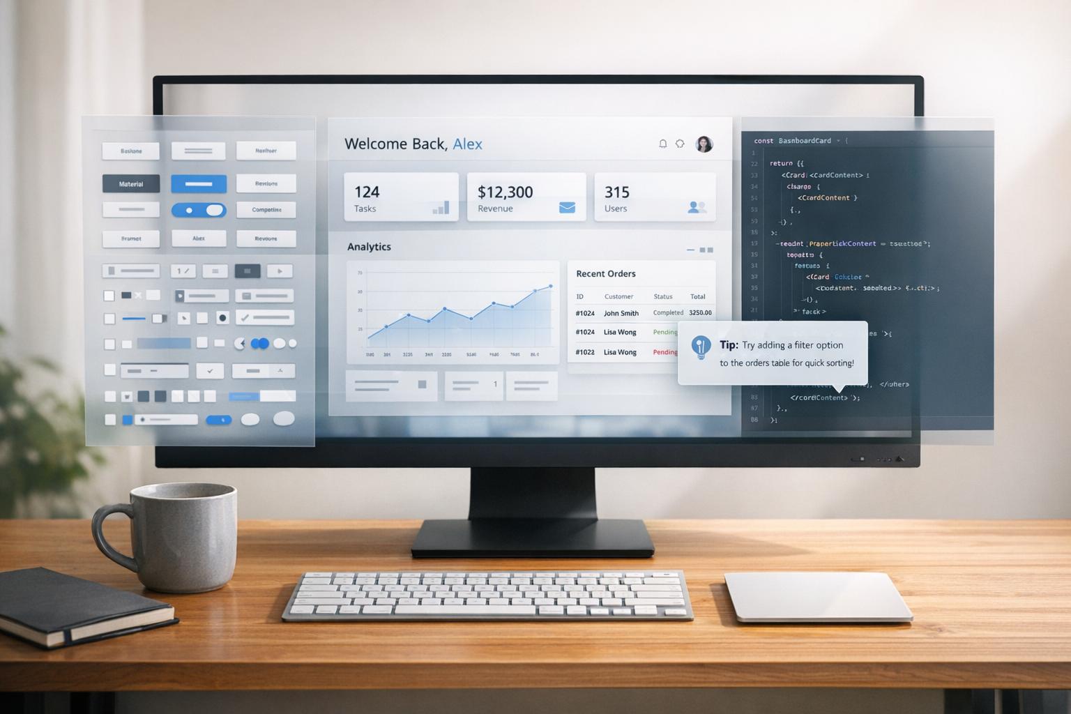 How to build UI using Claude Sonnet 4.5 + MUI - Use UXPin Merge!