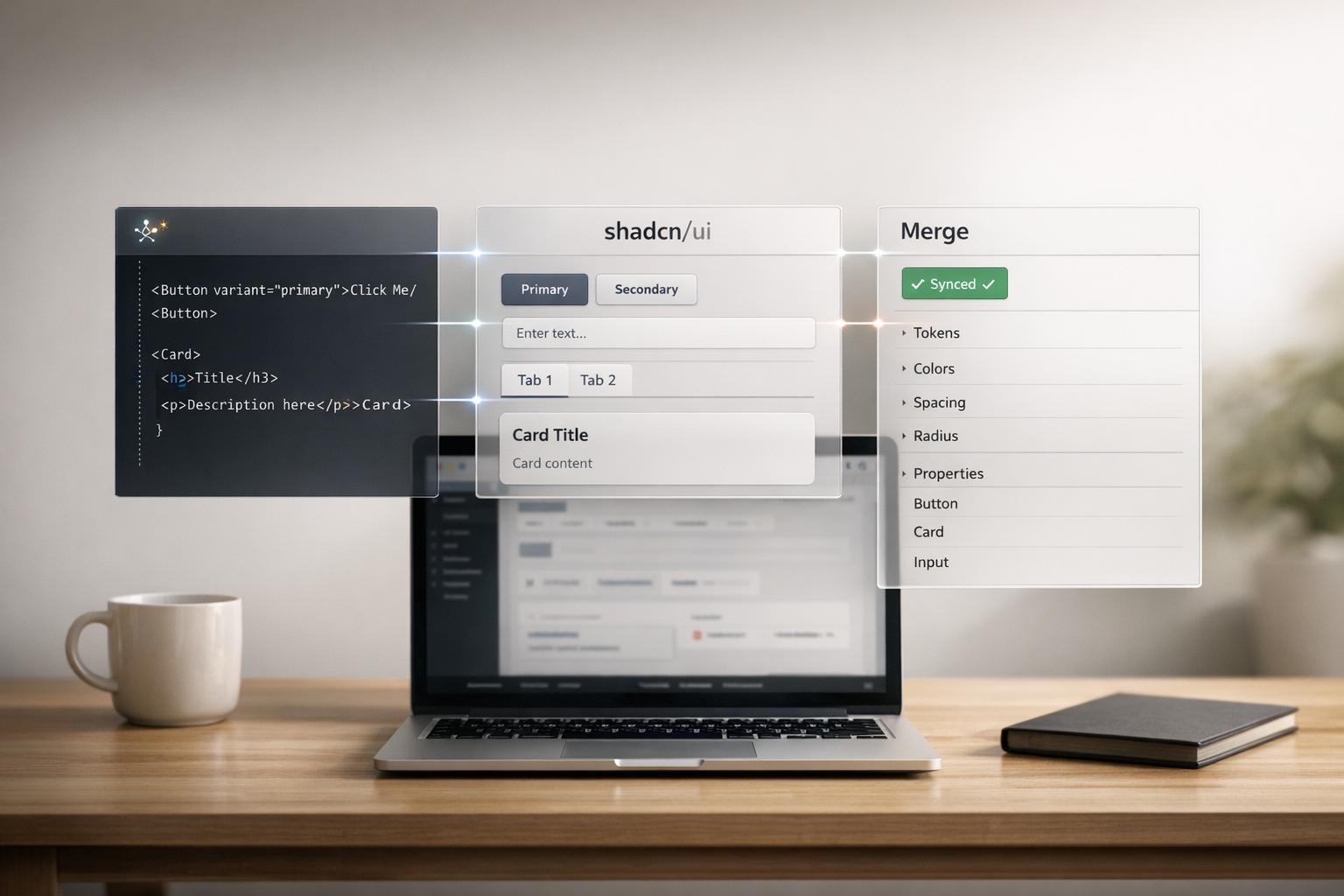 How to build UI using Claude Haiku 4.5 + shadcn/ui - Use UXPin Merge!