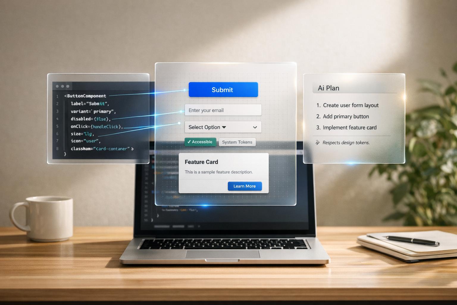 How to build UX using Claude Opus 4.5 + shadcn/ui - Use UXPin Merge!