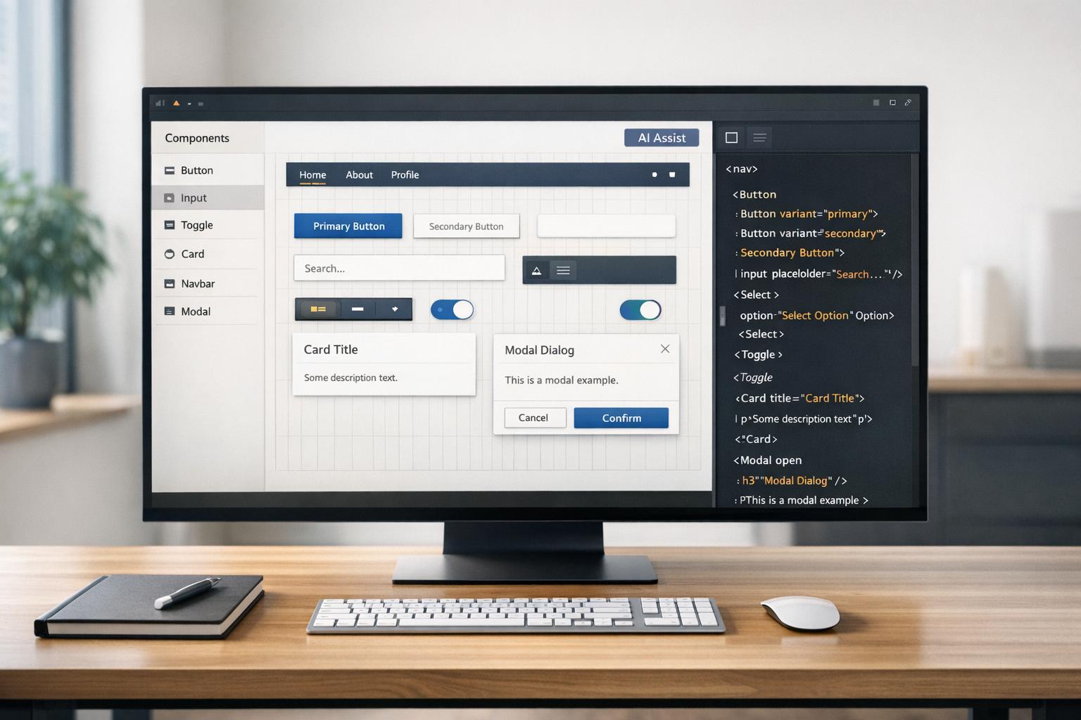 How to build UX using GPT-4.1 + Custom Design Systems - Use UXPin Merge!