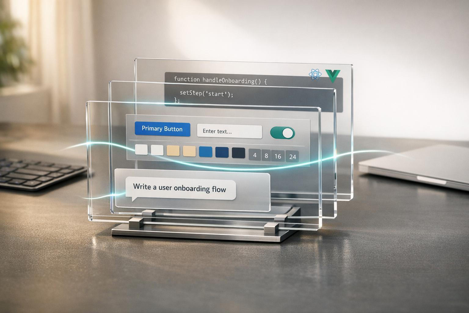 How to build UX using GPT-5 Mini + Custom Design Systems - Use UXPin Merge!