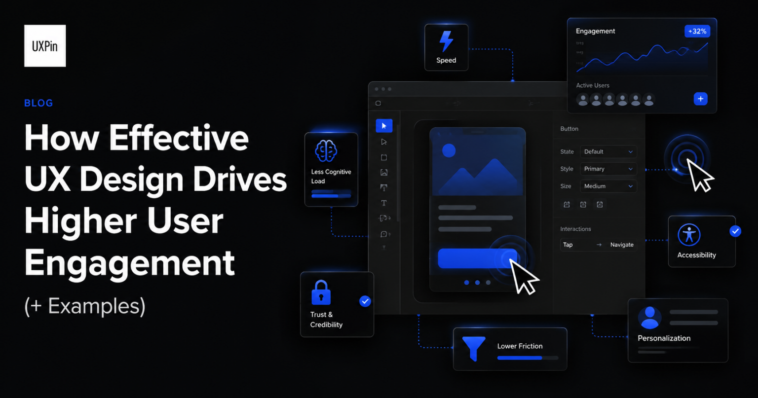 How Effective UX Design Drives Higher User Engagement (+Examples)