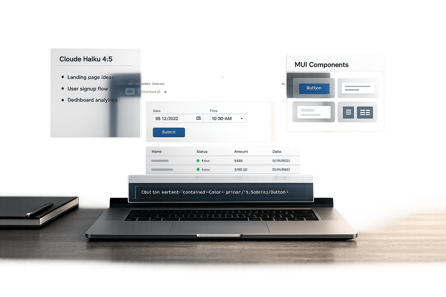 How to build UX using Claude Haiku 4.5 + MUI - Use UXPin Merge!