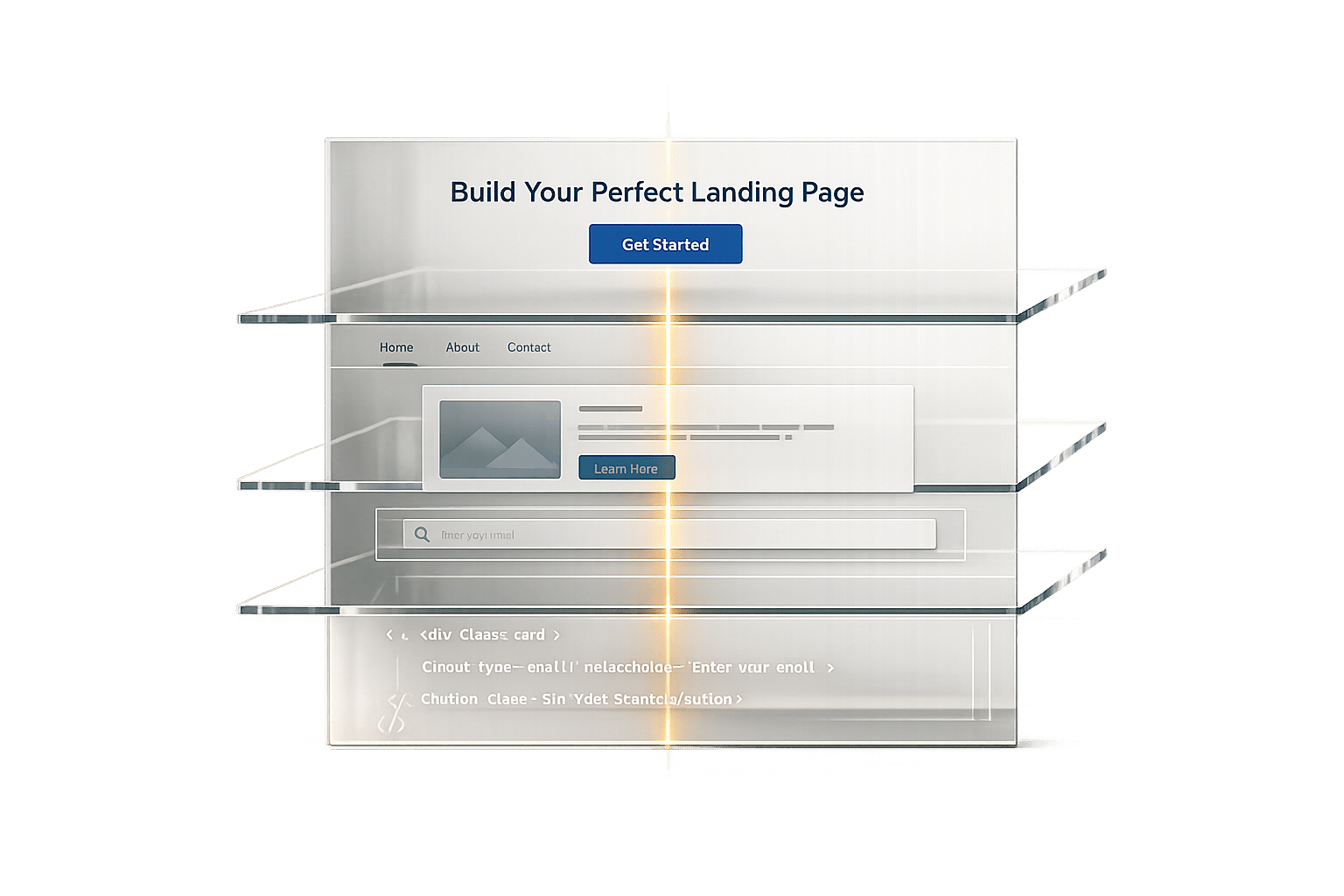 How to build a landing page using GPT-5.1 + MUI - Use UXPin Merge!
