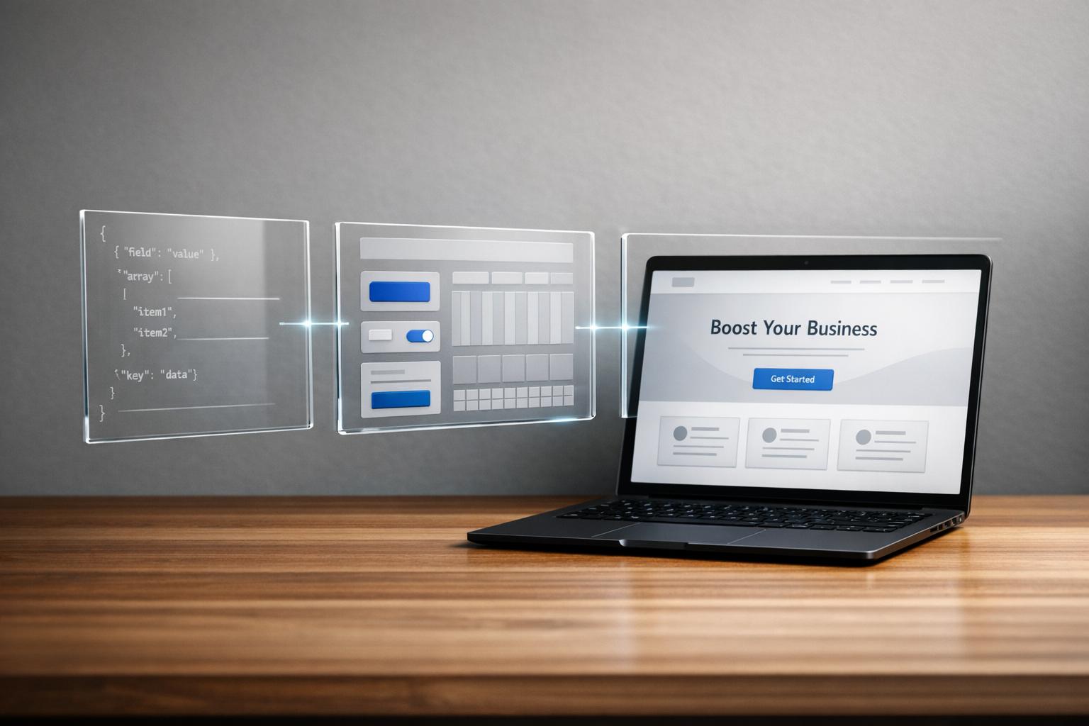 How to build a landing page using GPT-5.2 + MUI - Use UXPin Merge!